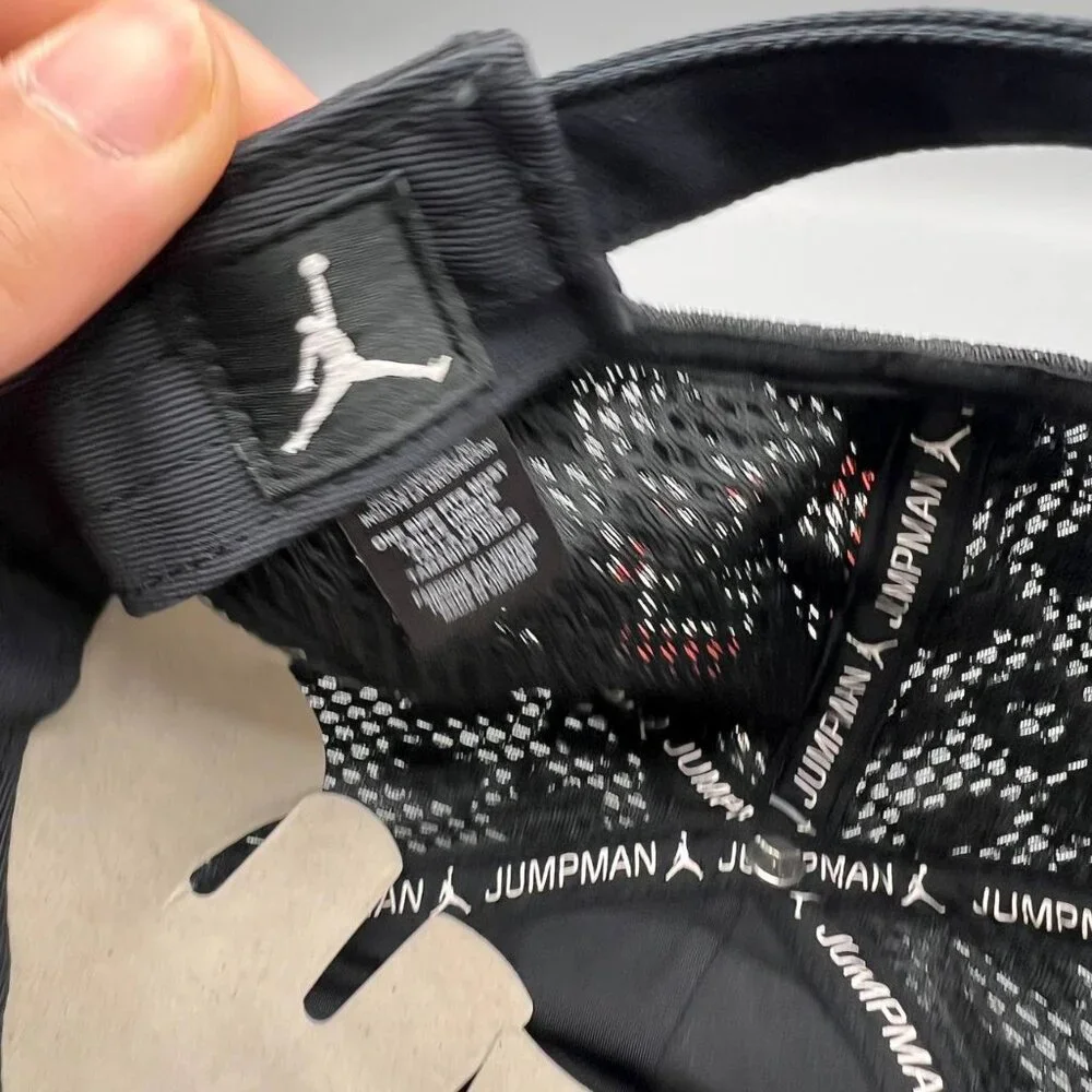 Air Jordan Hat Men Black Jumpman Strap Back Cap‎ New